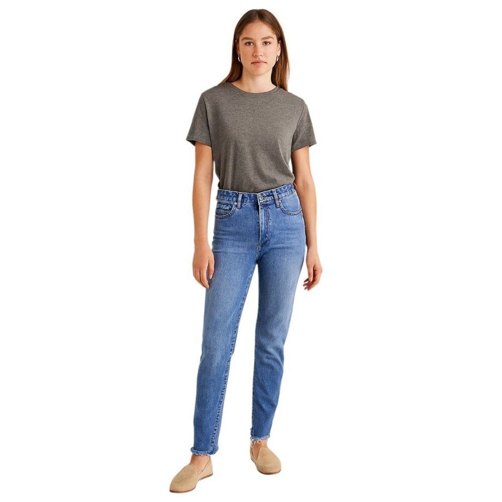 Refuge Jeans Denim SKINNY Mid Rise Light Wash RAW HEM WOMAN'S WOMAN'S SIZE 0